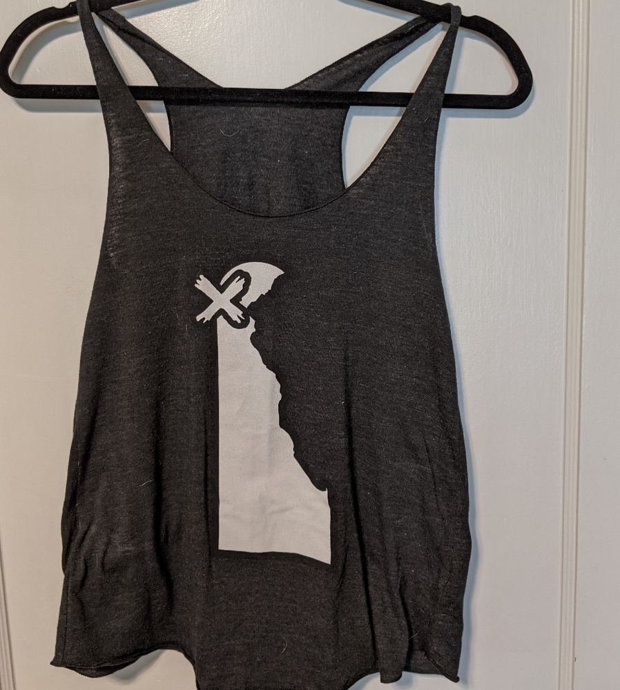 ✨BUNDLE 3+ tanks for $5 each!! Delaware racerback tank top
